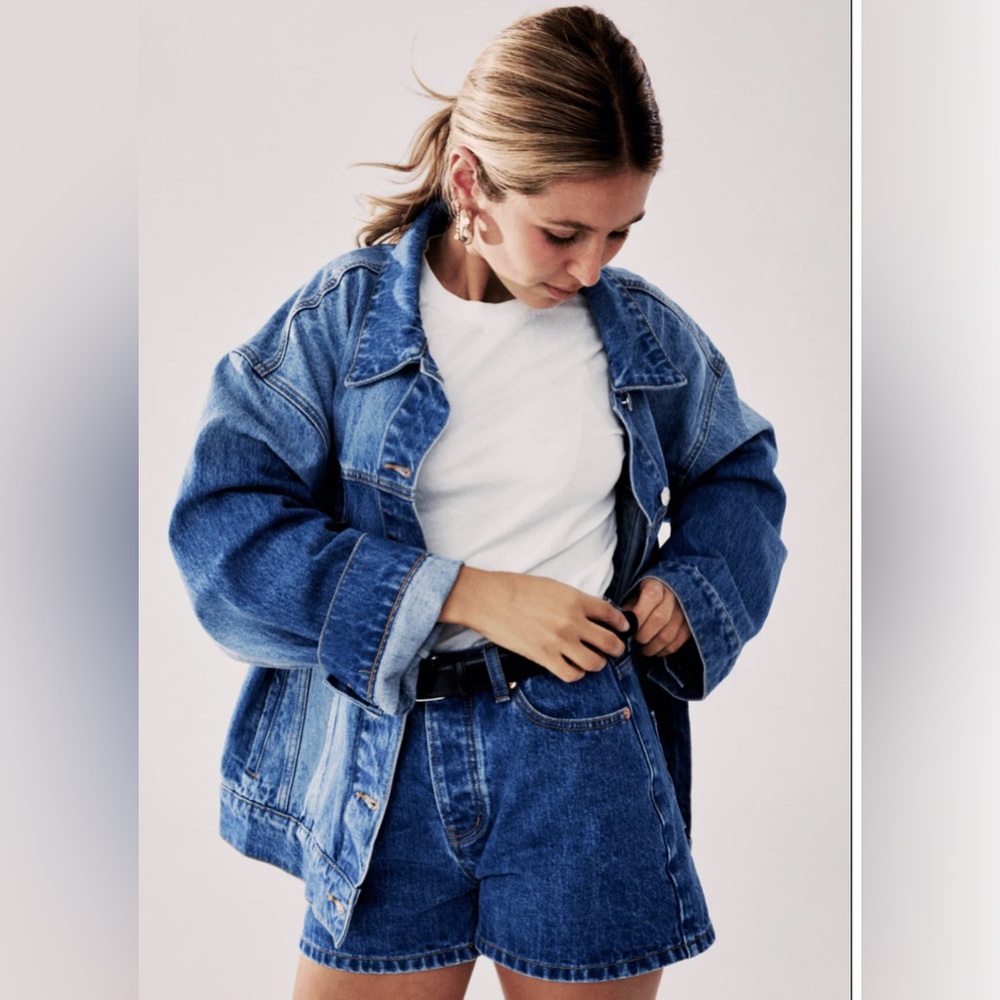 PARKE Blue Jean Shorts- “90s Shorts”